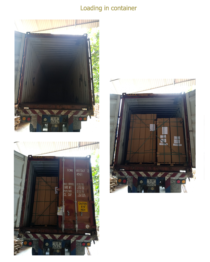 loading in container