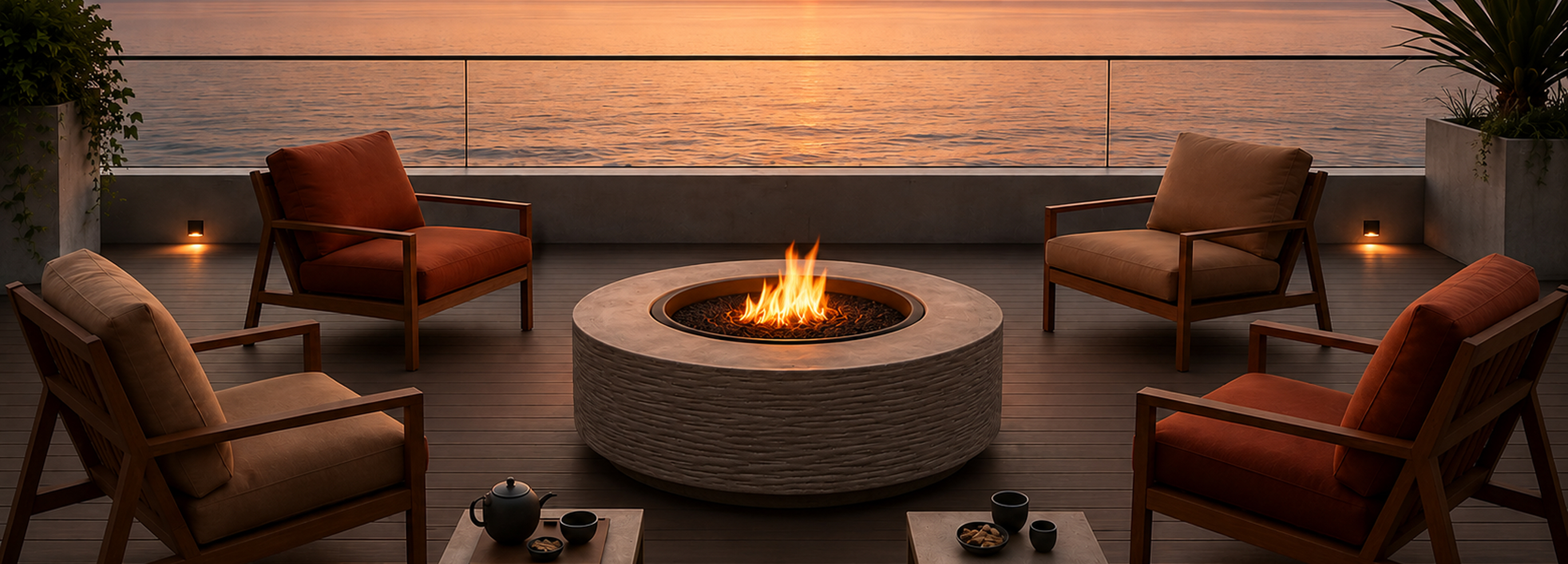 Firepit and Decorative