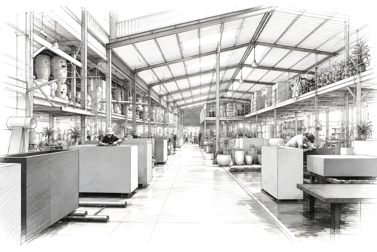 Saigon Pottery Production Facility