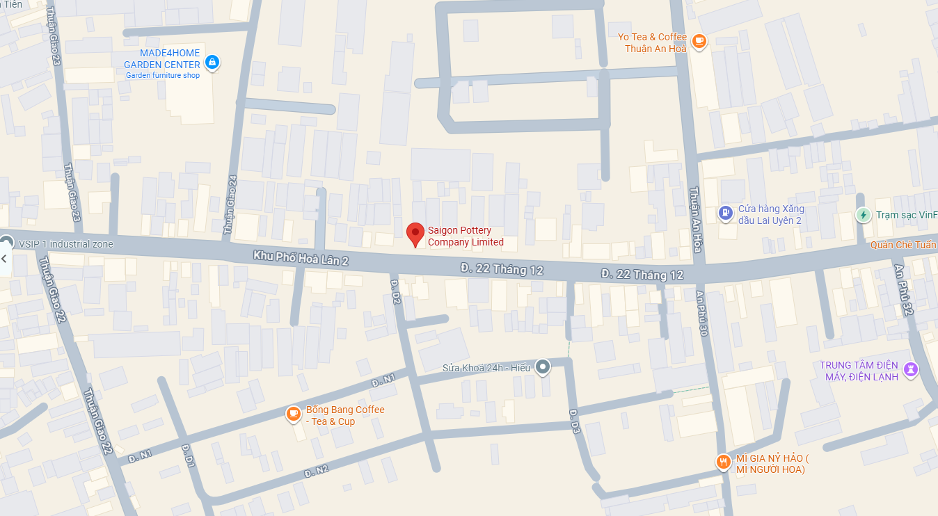 Mappa di Ho Chi Minh City