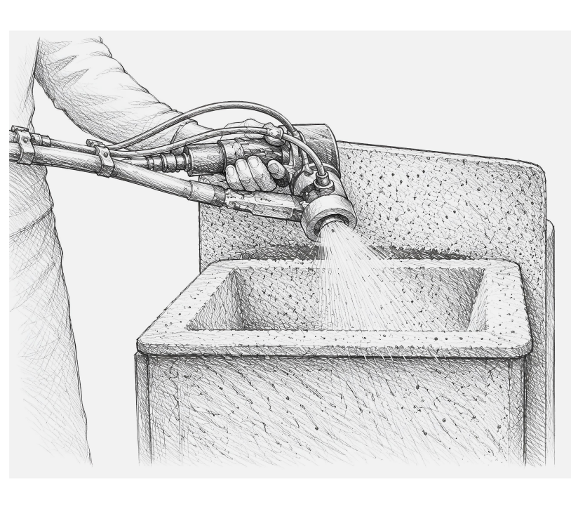 GRC Spray Method